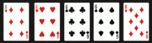 4種類のポーカーハンド2