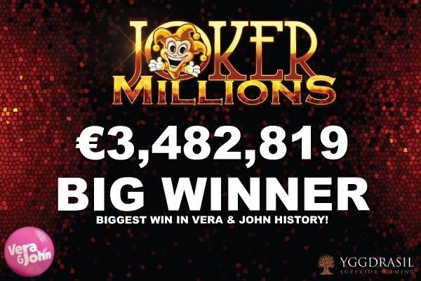 Joker Millions Jackpot Winner