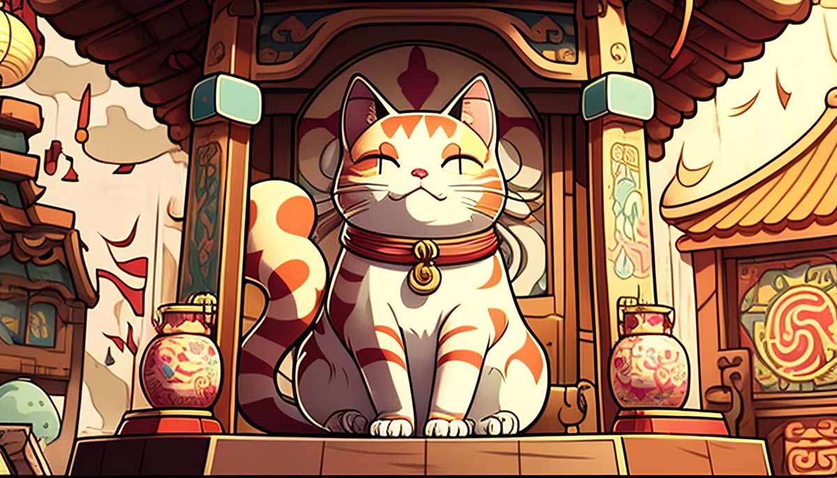 お寺の招き猫神社